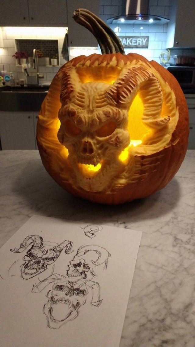 Pumpkin Carving Art (47 pics)