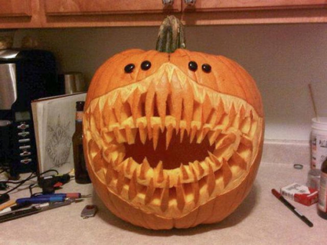 Pumpkin Carving Art (47 pics)