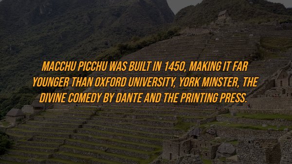 Intriguing Facts (19 pics)