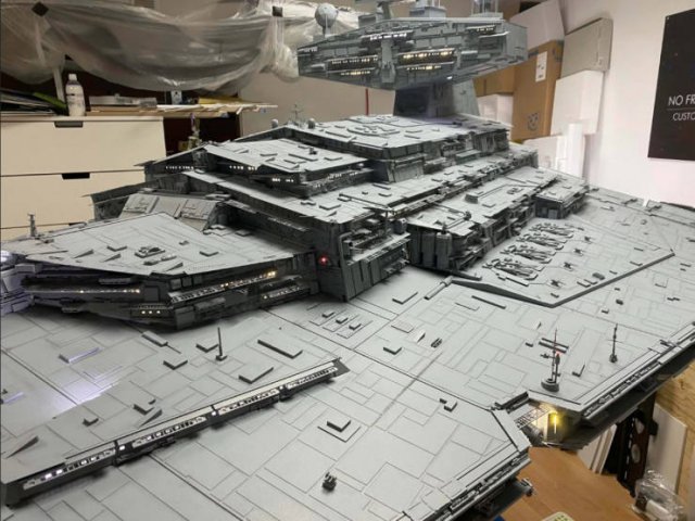 This Guy Created Star Wars Destroyer Prototype In His Garage (10 pics)