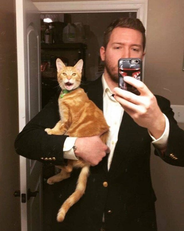 Men And Cats (22 pics)