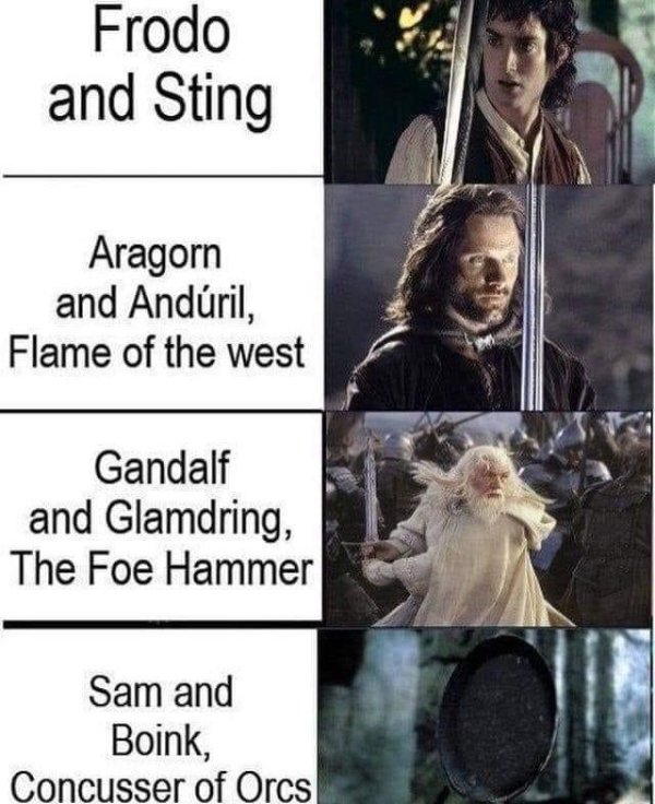 LOTR Memes (27 pics)