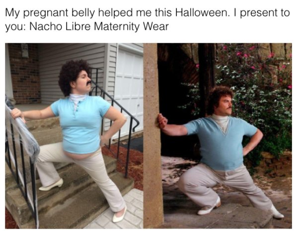 Pregnant Women In Halloween Costumes (28 pics)