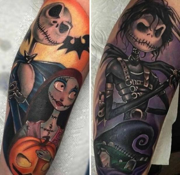 Halloween Tattoos (25 pics)
