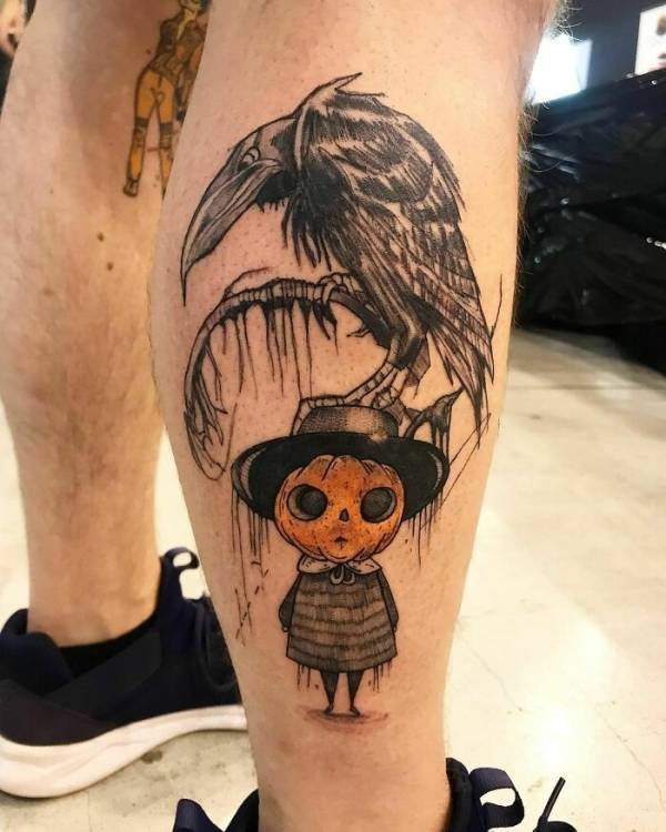 Halloween Tattoos (25 pics)