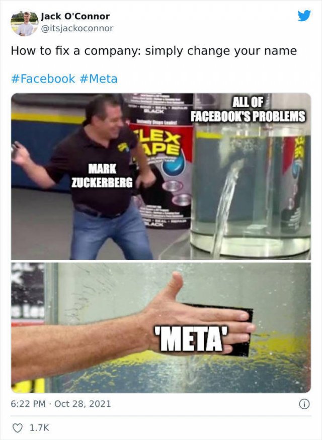 Facebook To Meta Tweets (29 pics)