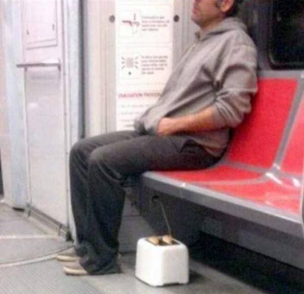 Weird Subway Passengers (32 pics)