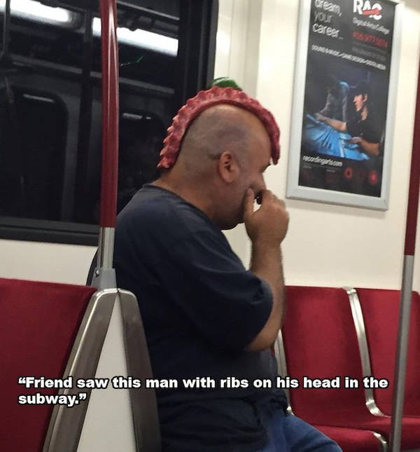 Weird Subway Passengers (32 pics)
