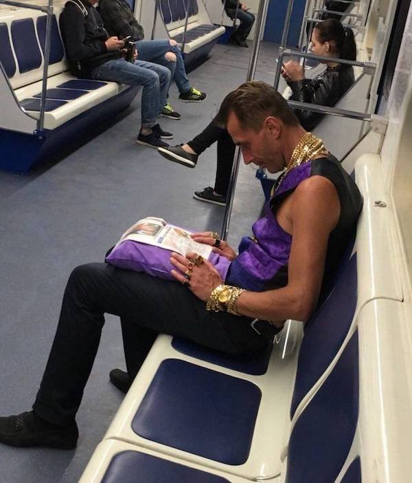 Weird Subway Passengers (32 pics)
