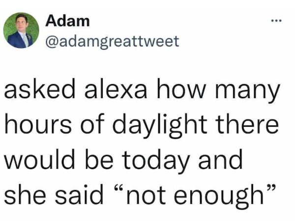 Adjusting The Daylight Tweets (29 pics)