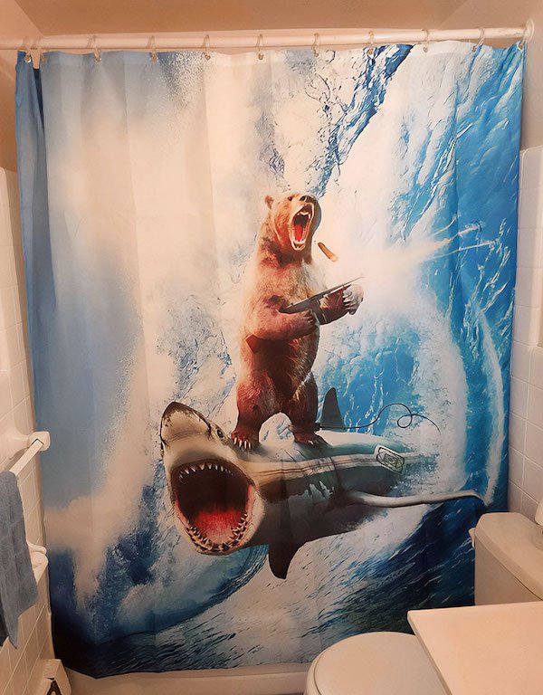 Funny Shower Curtains (27 pics)