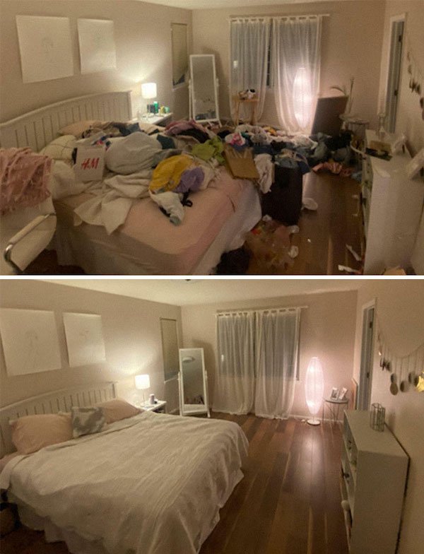Deep Cleaning: Before And After (30 pics)