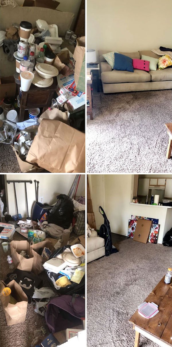 Deep Cleaning: Before And After (30 pics)