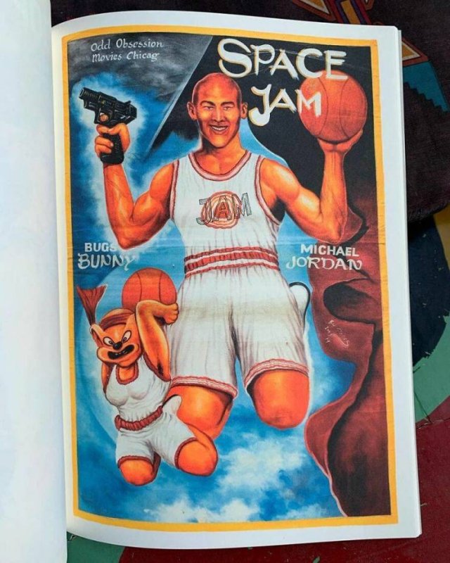 Weird African Hand-Painted Movie Posters (41 pics)