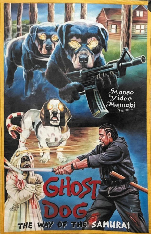 Weird African Hand-Painted Movie Posters (41 pics)