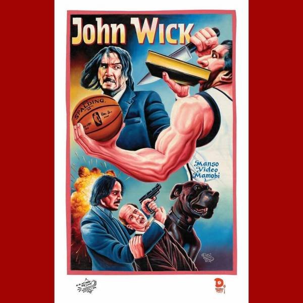Weird African Hand-Painted Movie Posters (41 pics)
