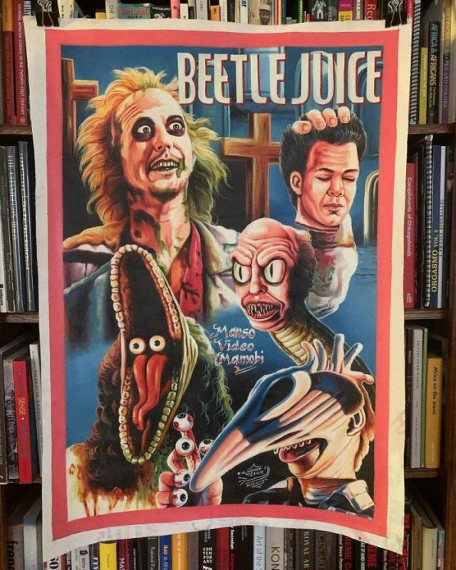 Weird African Hand-Painted Movie Posters (41 pics)