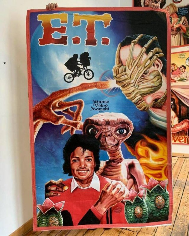 Weird African Hand-Painted Movie Posters (41 pics)