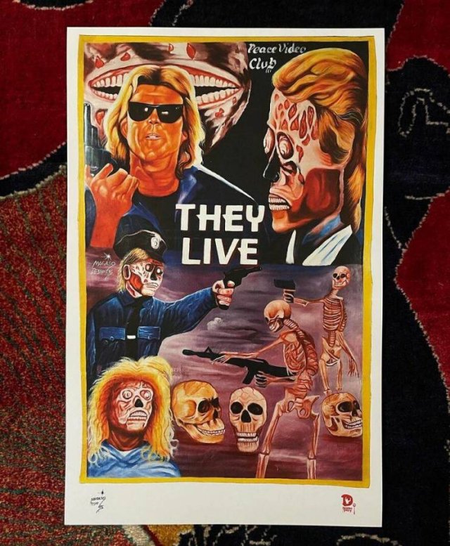 Weird African Hand-Painted Movie Posters (41 pics)