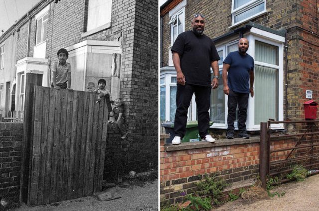 Photographer Recreates 40-Year-Old Photos With The Same Heroes (29 pics)