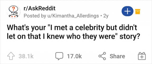 People Share Their Celebrity Encounter Stories (31 pics)