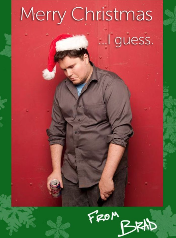 Christmas Cards From Single People (23 pics)