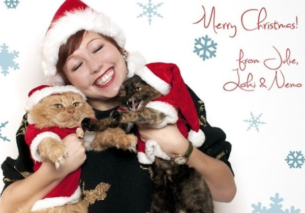 Christmas Cards From Single People (23 pics)