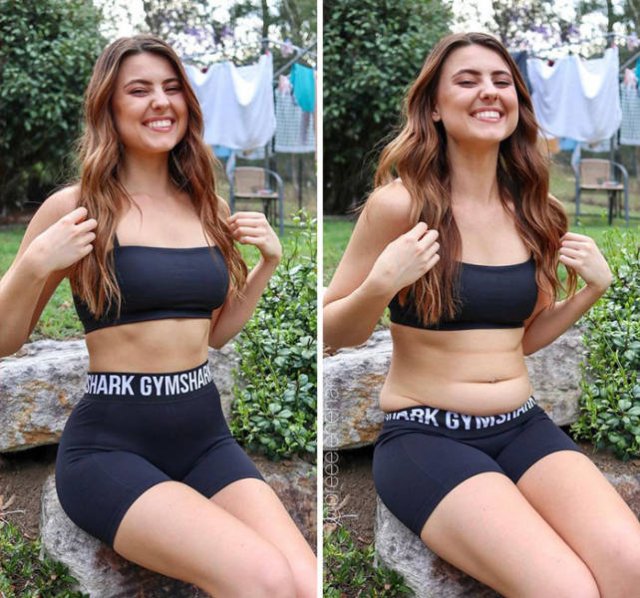 Woman Shows Unrealistic Body Standards (30 pics)