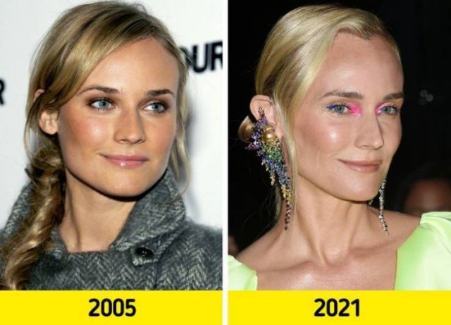 Famous Actresses: At The Beginning Of Their Career And Now (36 pics)