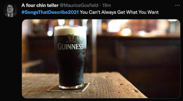 Songs That Describe 2021 Tweets (24 pics)