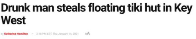 'Florida Man' Headlines (36 pics)