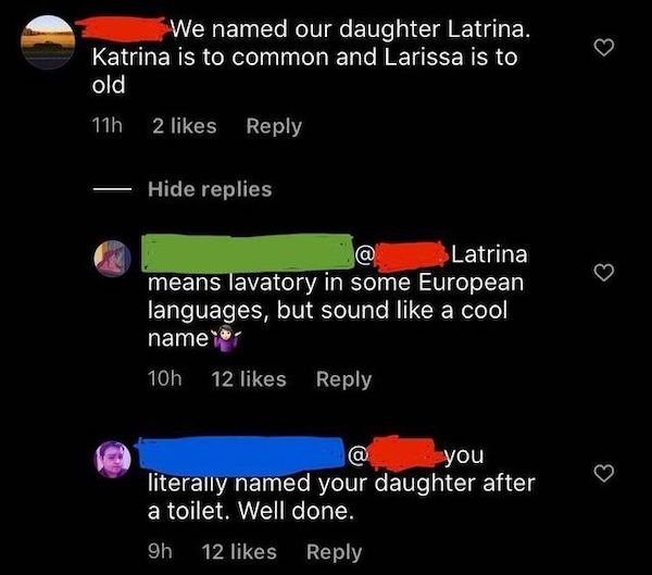 When Parents Give Odd Names To Their Children (24 pics)