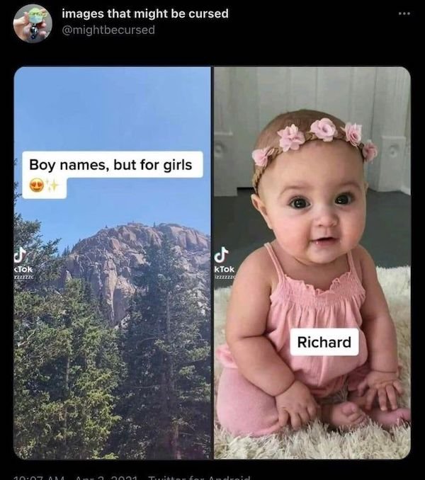 When Parents Give Odd Names To Their Children (24 pics)