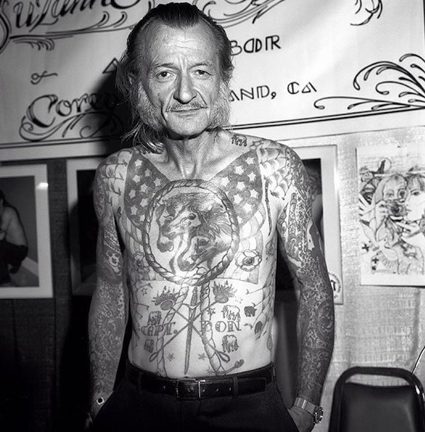 Old People With Great Tattoos (30 pics)