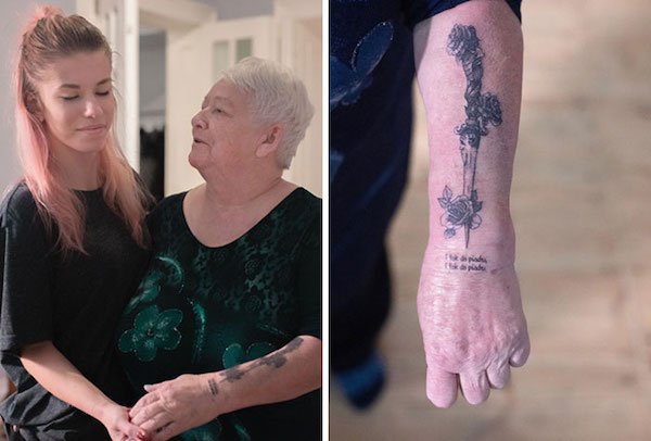 Old People With Great Tattoos (30 pics)
