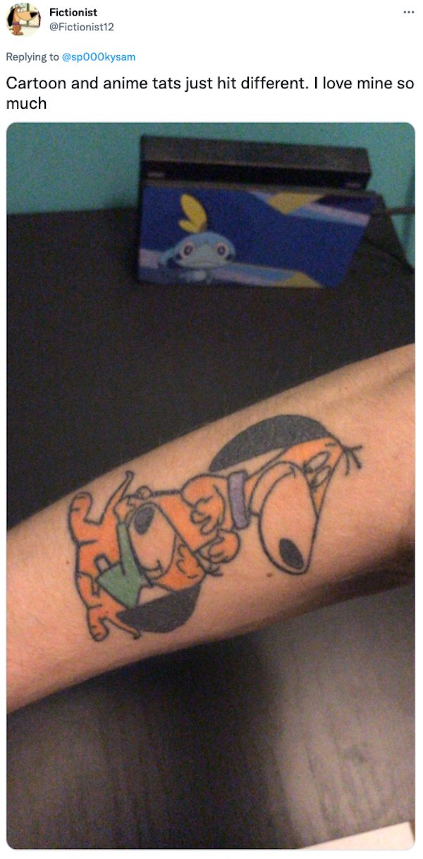 Cartoon-Inspired Tattoos (27 pics)