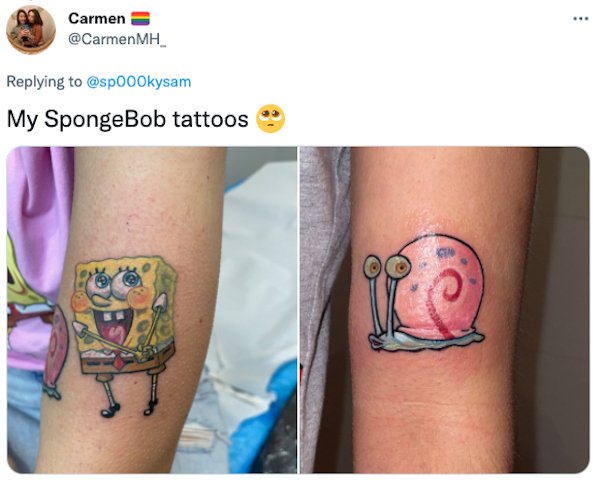 Cartoon-Inspired Tattoos (27 pics)
