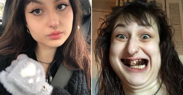 Funny Selfies VS Pretty Ones (18 pics)