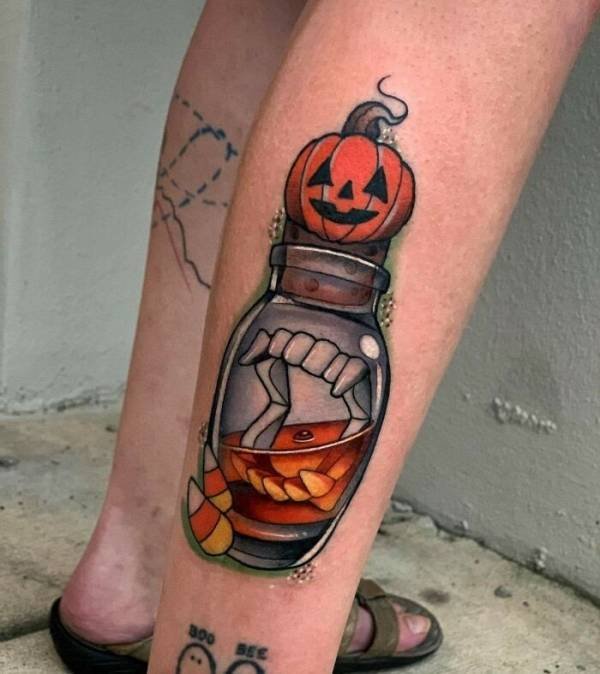 Halloween Tattoos (25 pics)