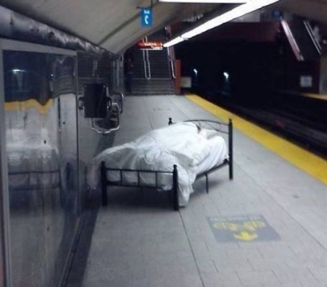 Oddities In The Subway (31 pics)