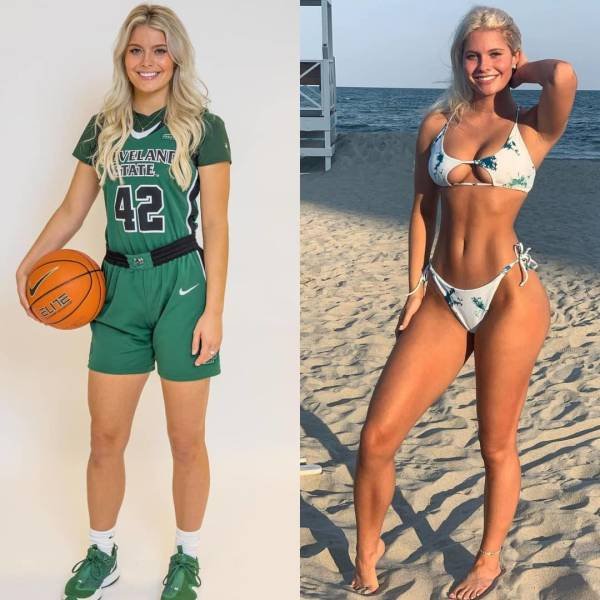 Girls With And Without Uniform (31 pics)