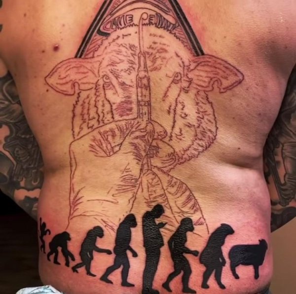 Interesting And Weird Tattooes (28 pics)