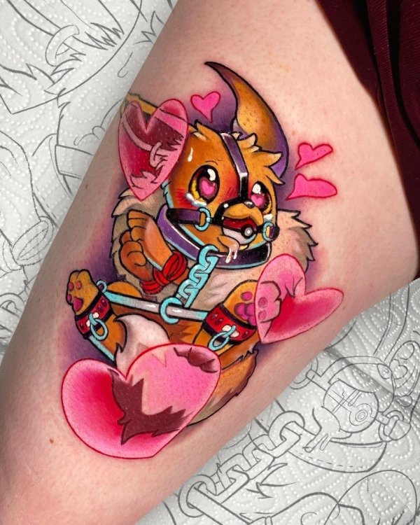 Interesting And Weird Tattooes (28 pics)