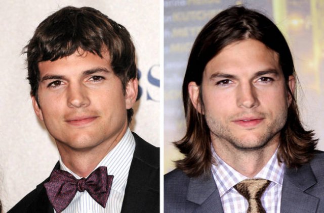 Celebrities With Short And Long Hair (15 pics)