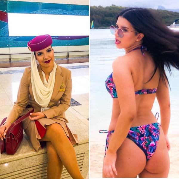 Hot Flight Attendants (38 pics)