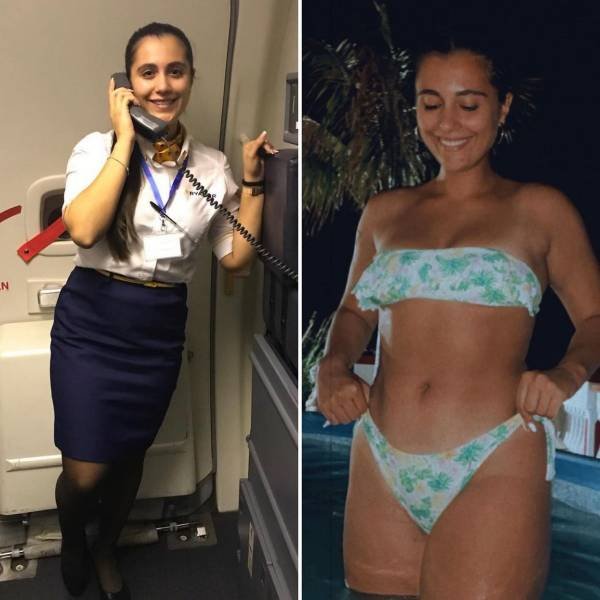 Hot Flight Attendants (38 pics)