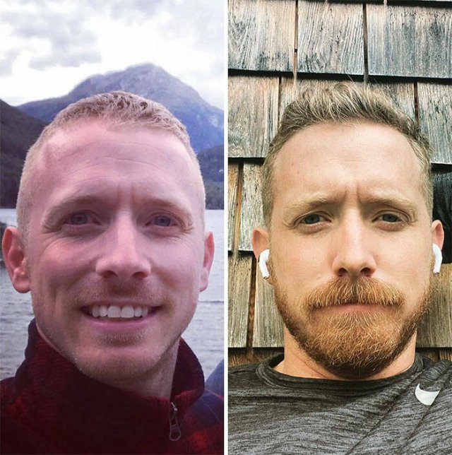 With And Without Beard (29 pics)