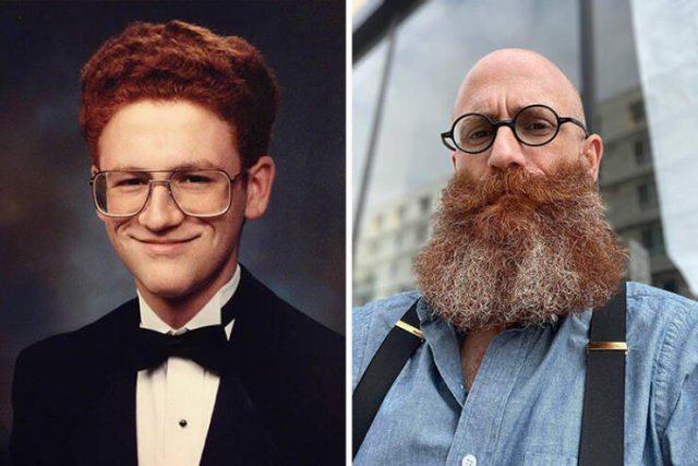 With And Without Beard (29 pics)