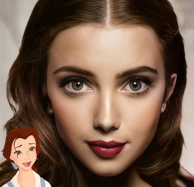 Cartoon Characters In Real Life (25 pics)