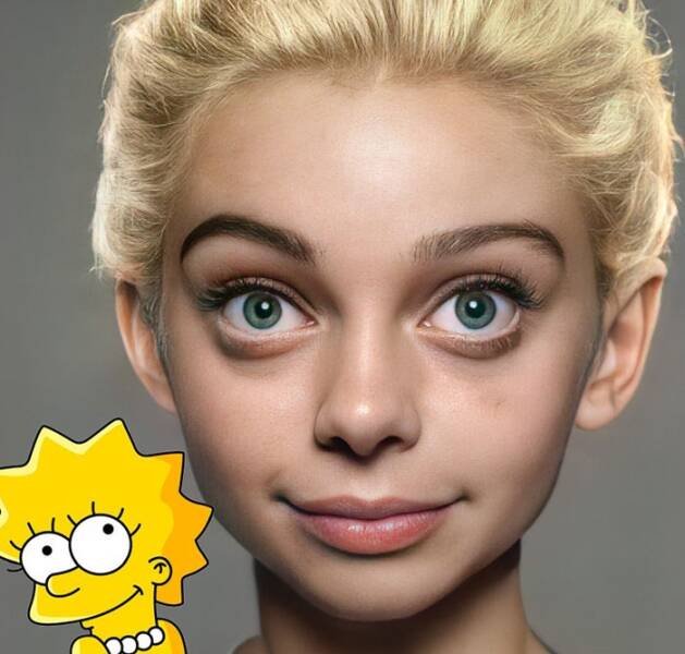 Cartoon Characters In Real Life (25 pics)
